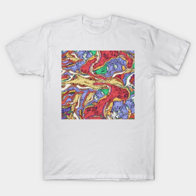 Complex waters T-Shirt by Keith Mills